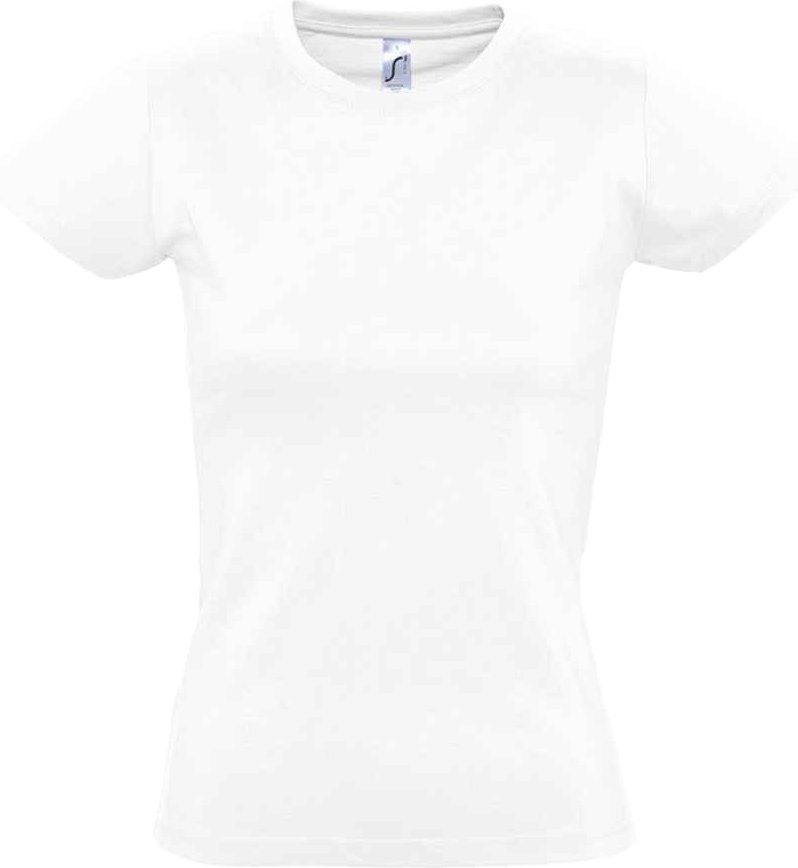 SOLS - "Imperial" T-Shirt für Damen kurzärmlig (Absolutweiß)