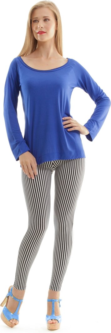 Langärmliges Top mit schulterfreiem Design