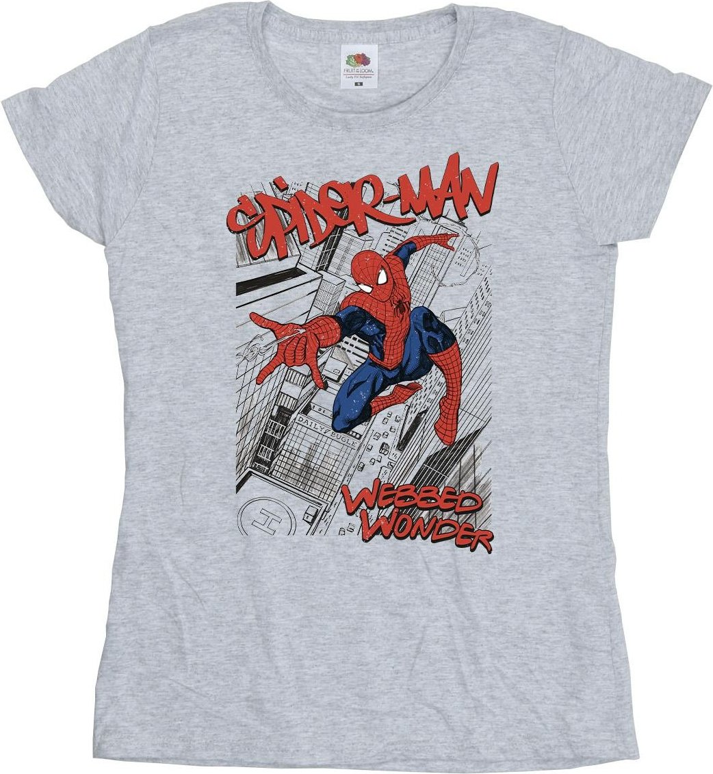 Marvel - T-Shirt für Damen (Grau)