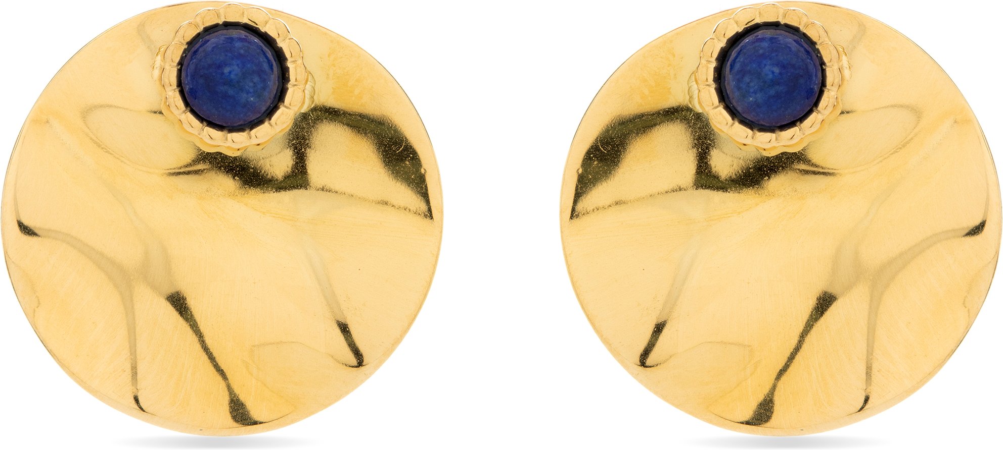 Luxenter Yumi-Ohrring aus 18 Karat Gelbgold