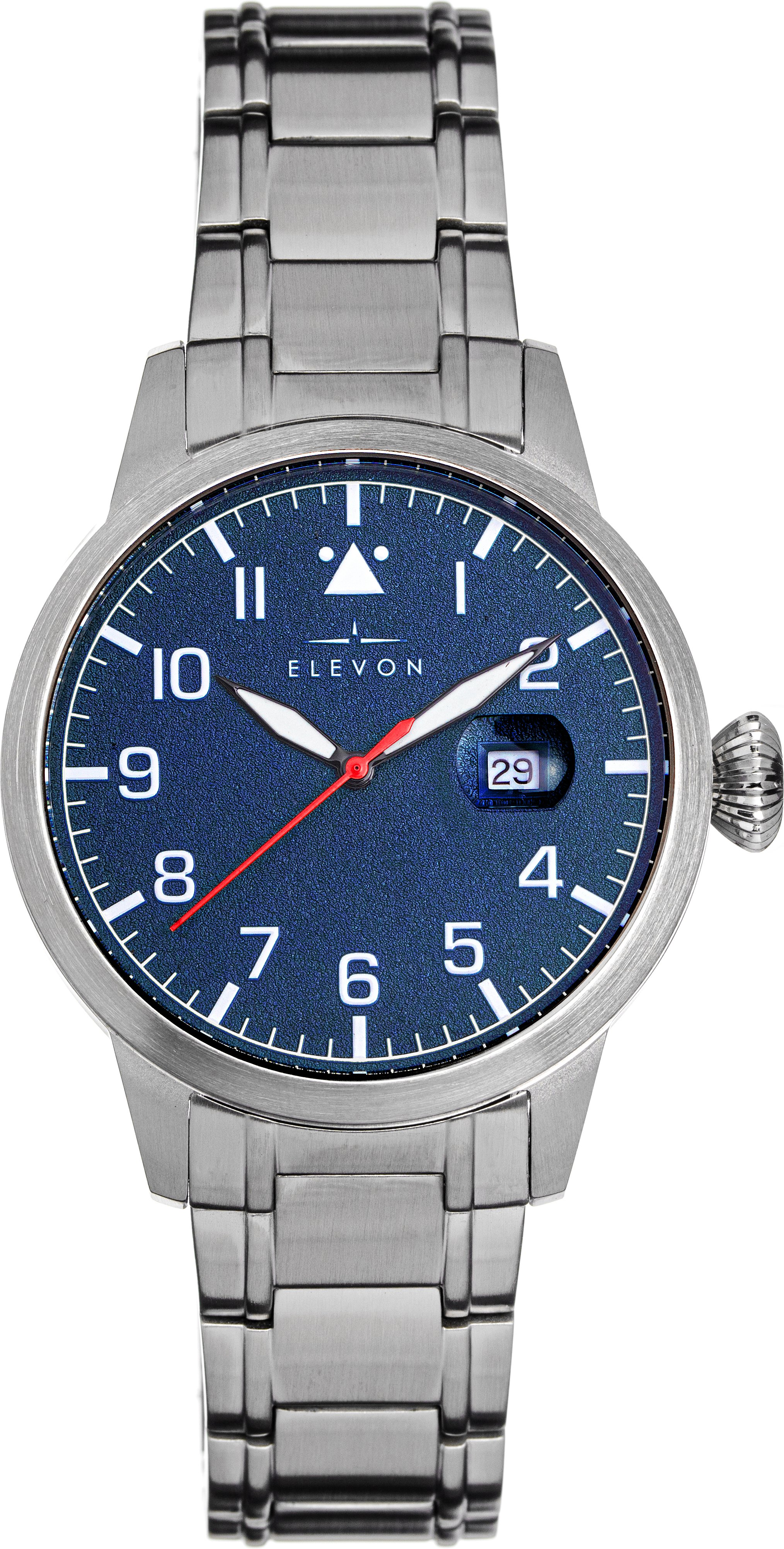 Elevon Stealth-Armbanduhr mit Datum