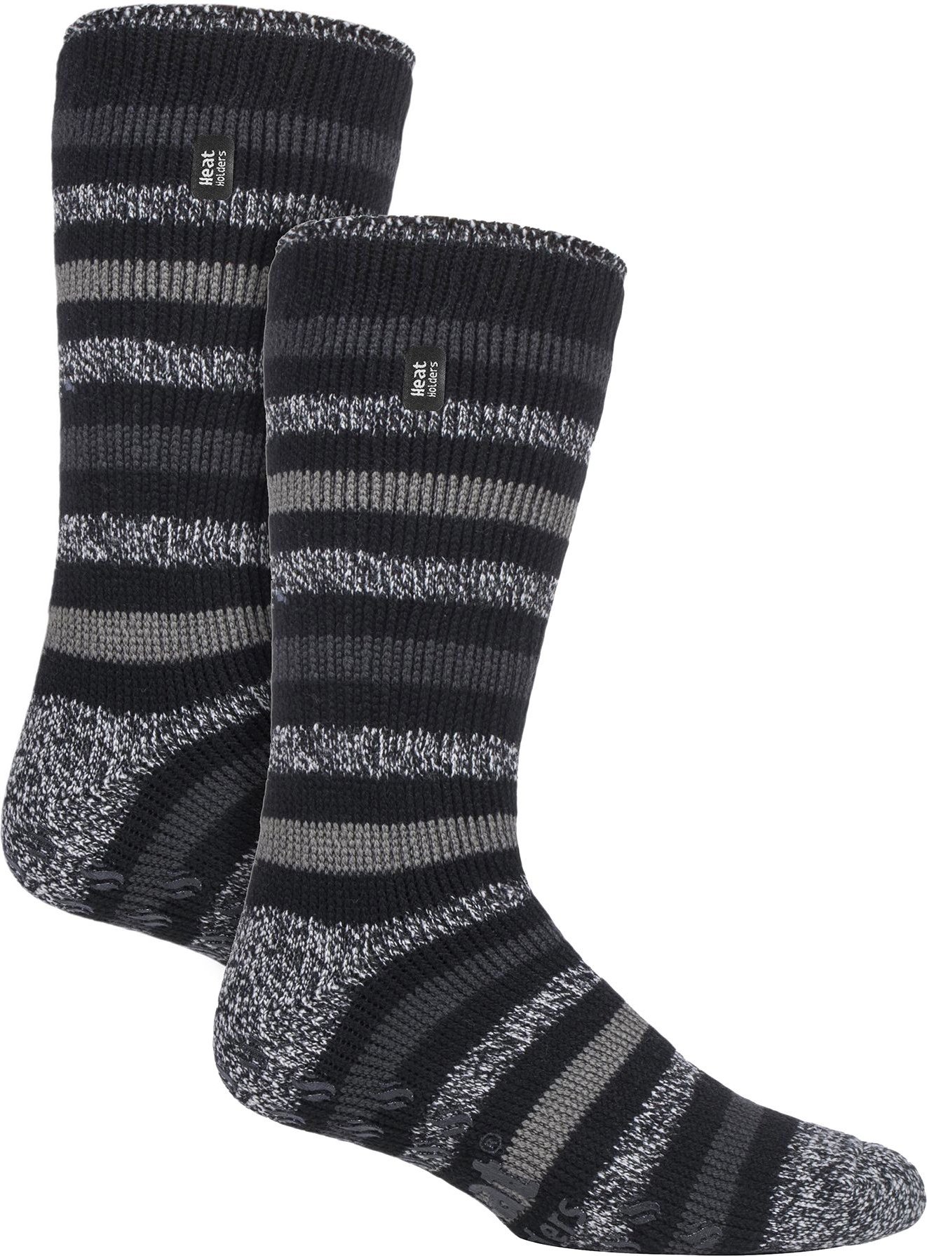 2 Paar Herren Winter Crew Hausschuhsocken