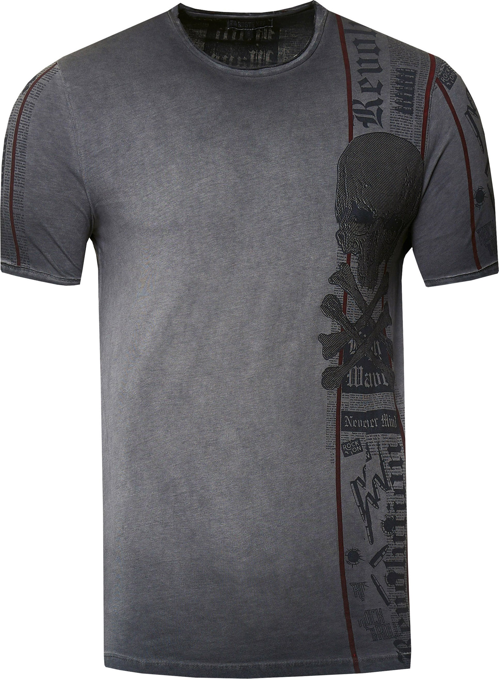 Thumbnail - Biker T-Shirt Front & Back Printed