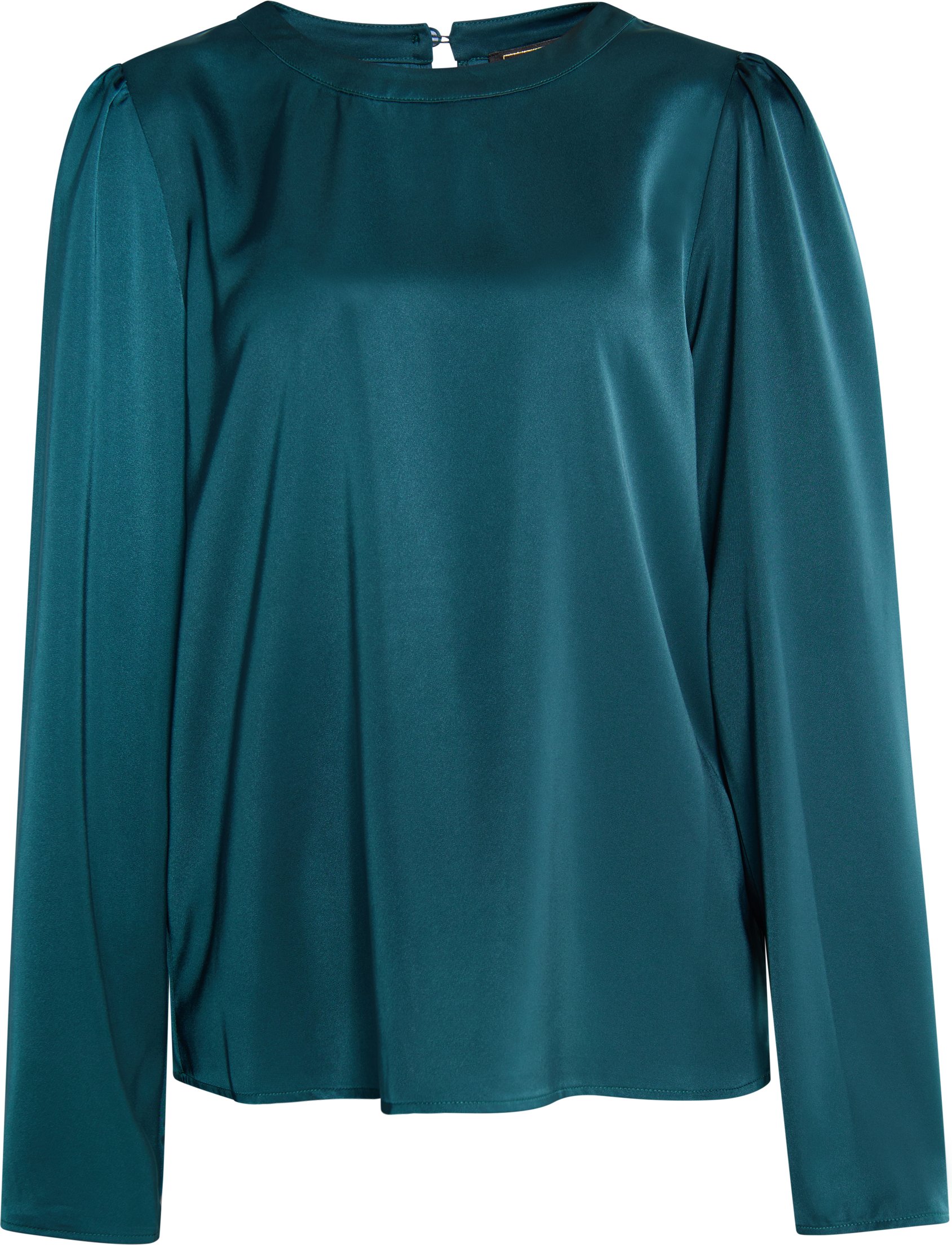 Faina Langarmbluse Damen Smaragd