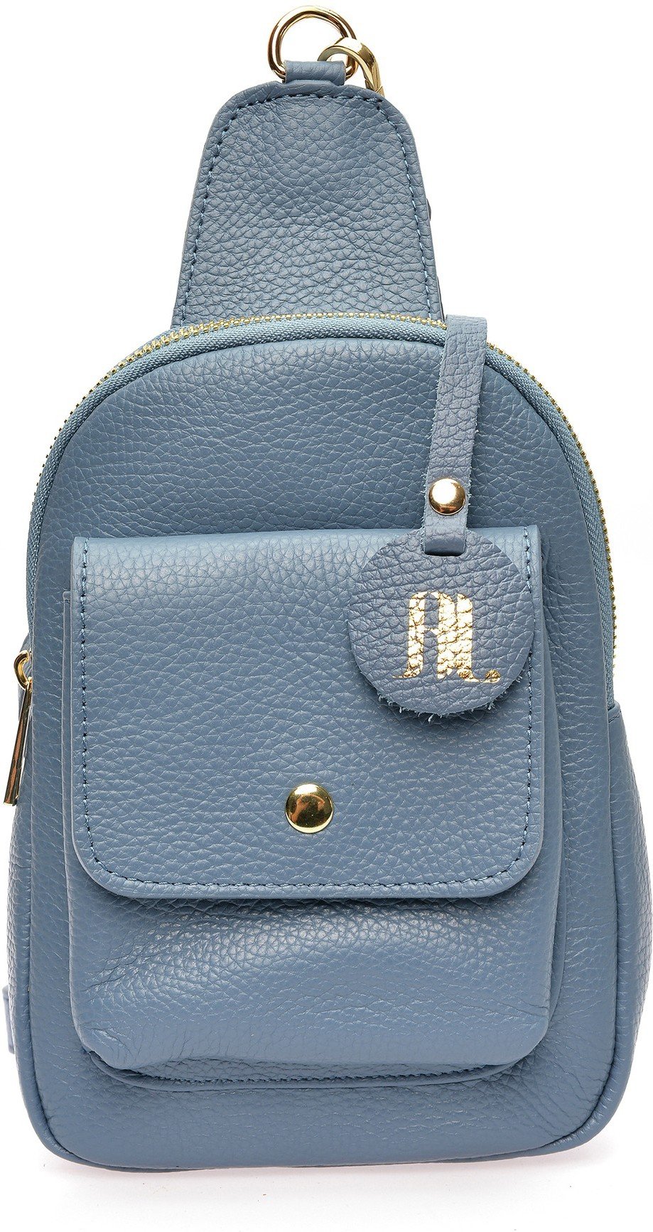 Anna Luchini Türkise Lederhandtasche