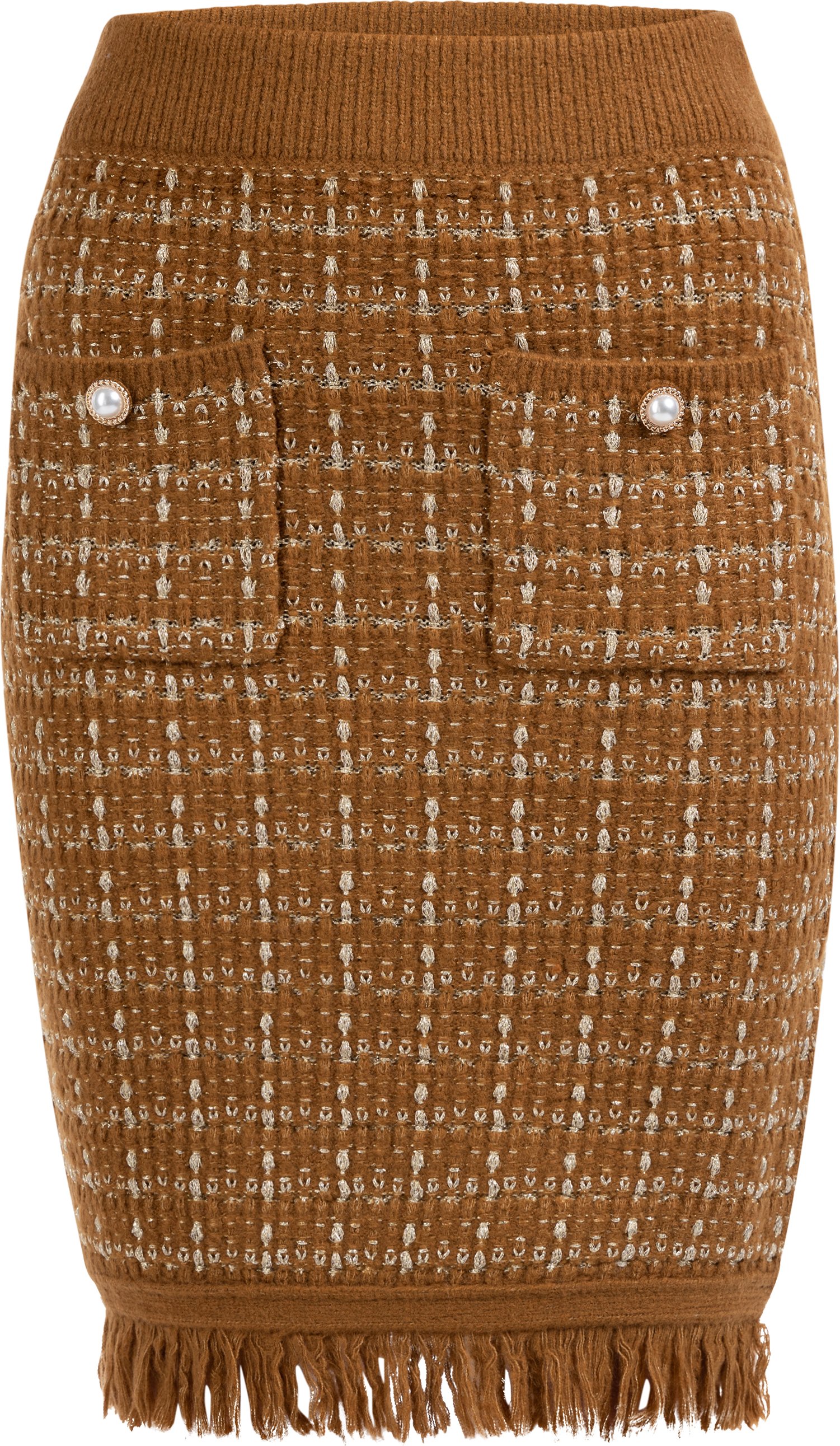 faina jupe en tricot koosh