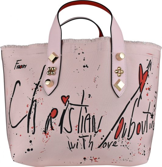 Christian Louboutin Kleine Einkaufstasche Frangibus Rosa