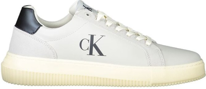 Calvin Klein Weiße Polyurethan Herren Sneaker