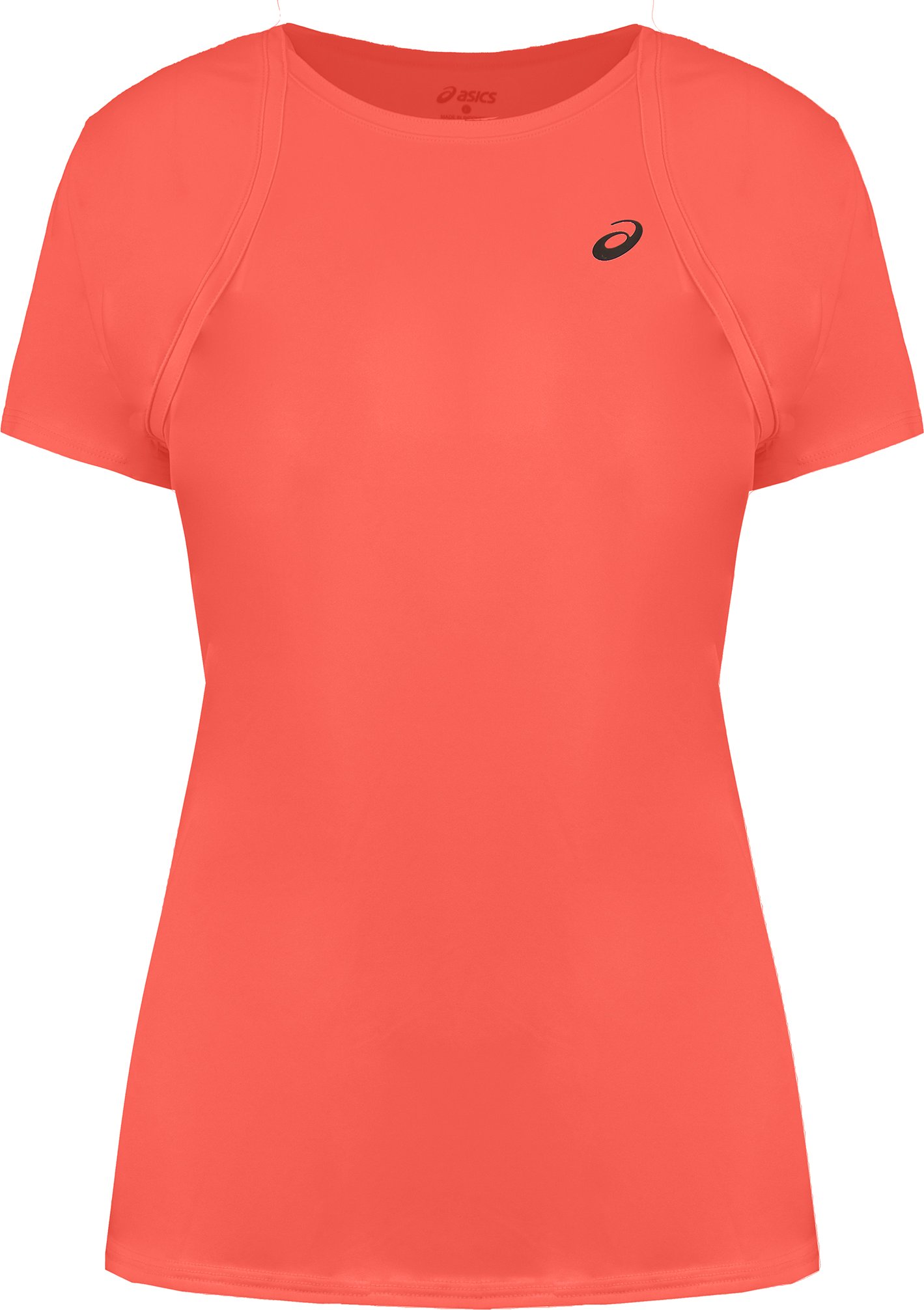 ASICS Logo Womens Orange T-Shirt
