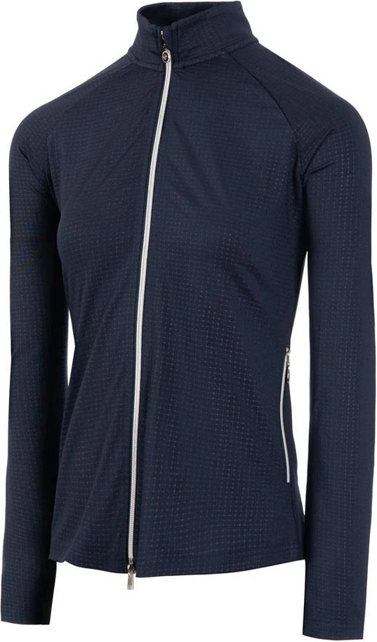 Island Green - Jacke Durchgehender Reißverschluss für Damen (Marineblau)