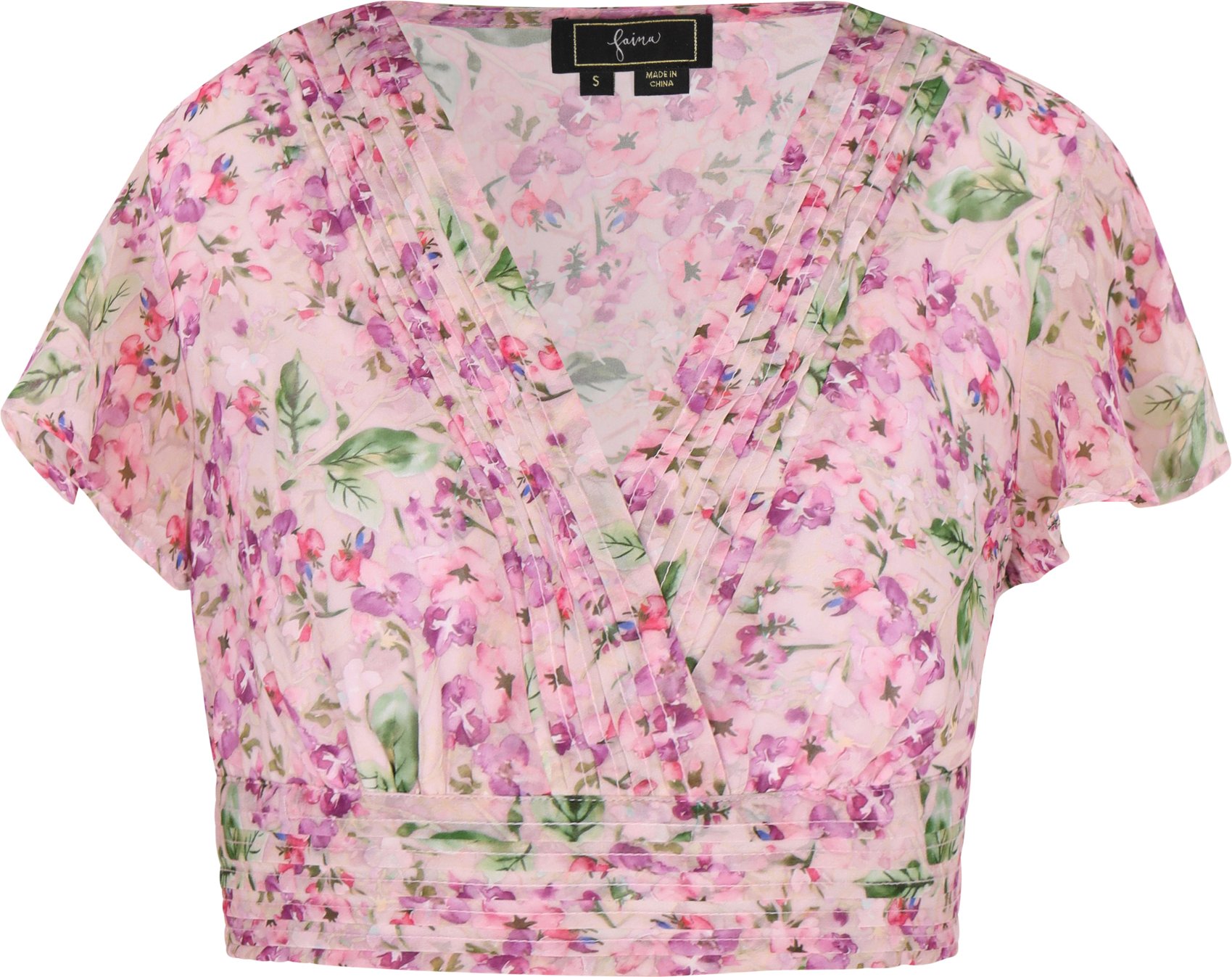 Thumbnail - Faina Bluse Frauen hellviolett mehrfarbig