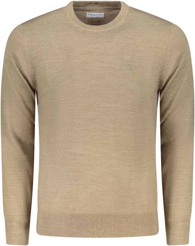 Wollstrick-Pullover mit Rundhalsausschnitt