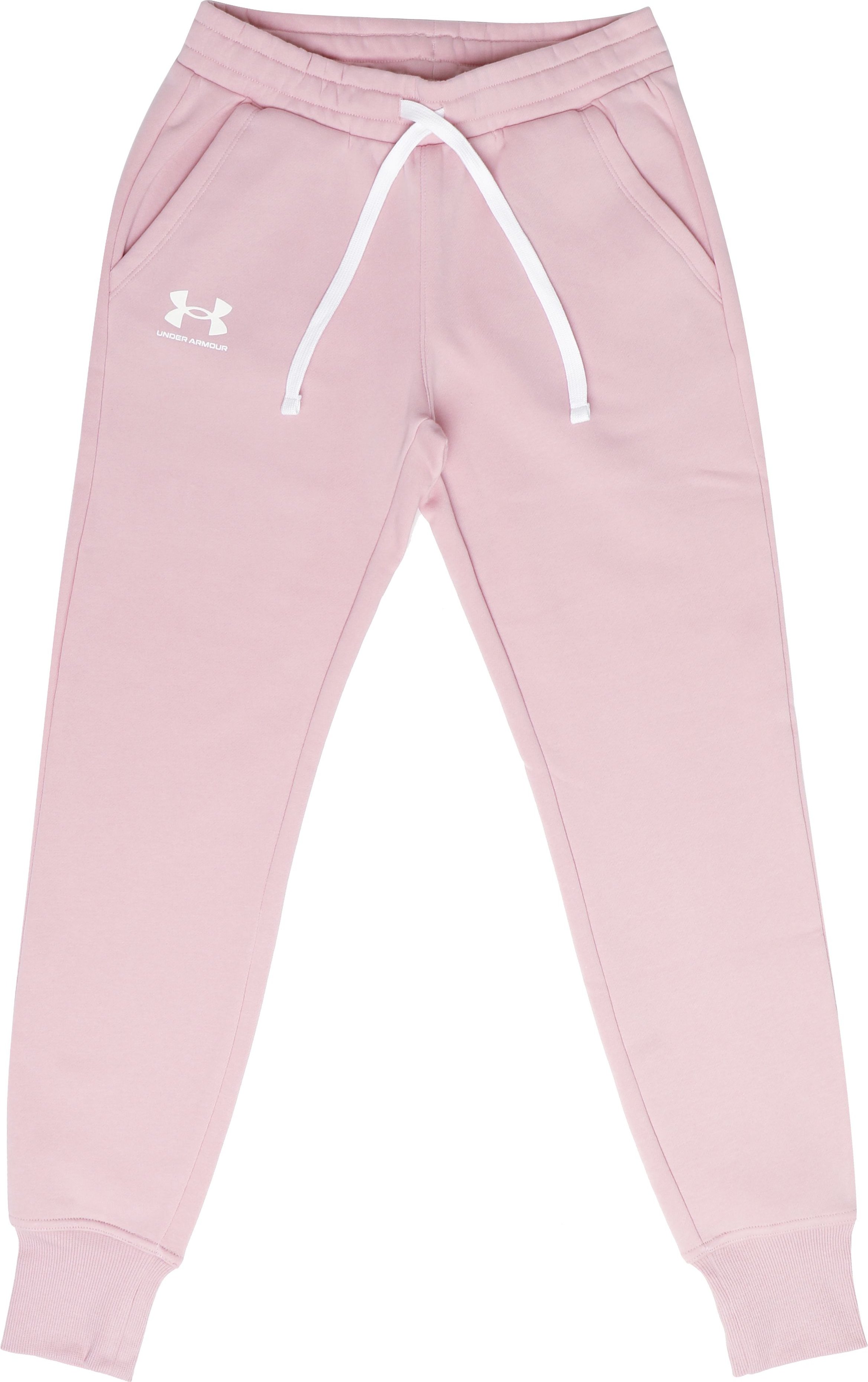 UA Rival Fleece Jogginganzug Under Armour Für Damen In Pink