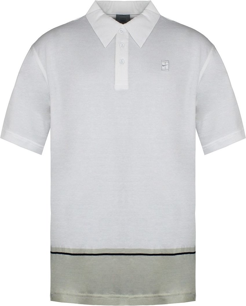Nike Mens White/Beige Polo -Hemd