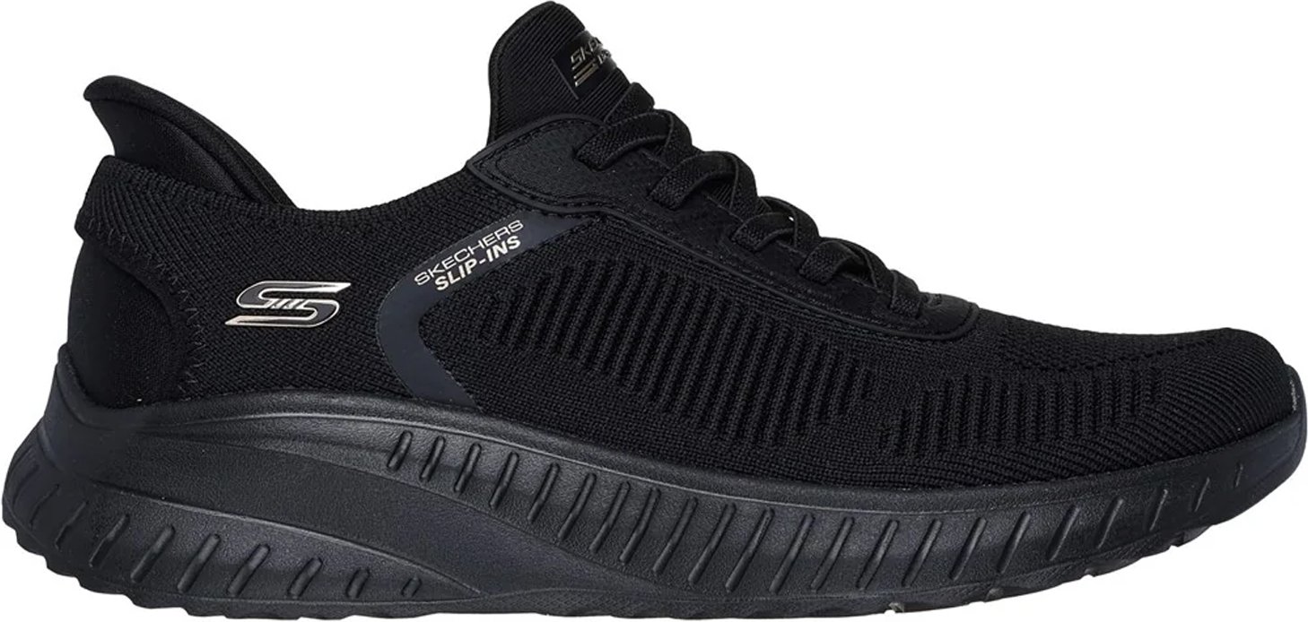 Skechers - Damen Sneaker "Bobs Squad Chaos Current Muse" (Schwarz)