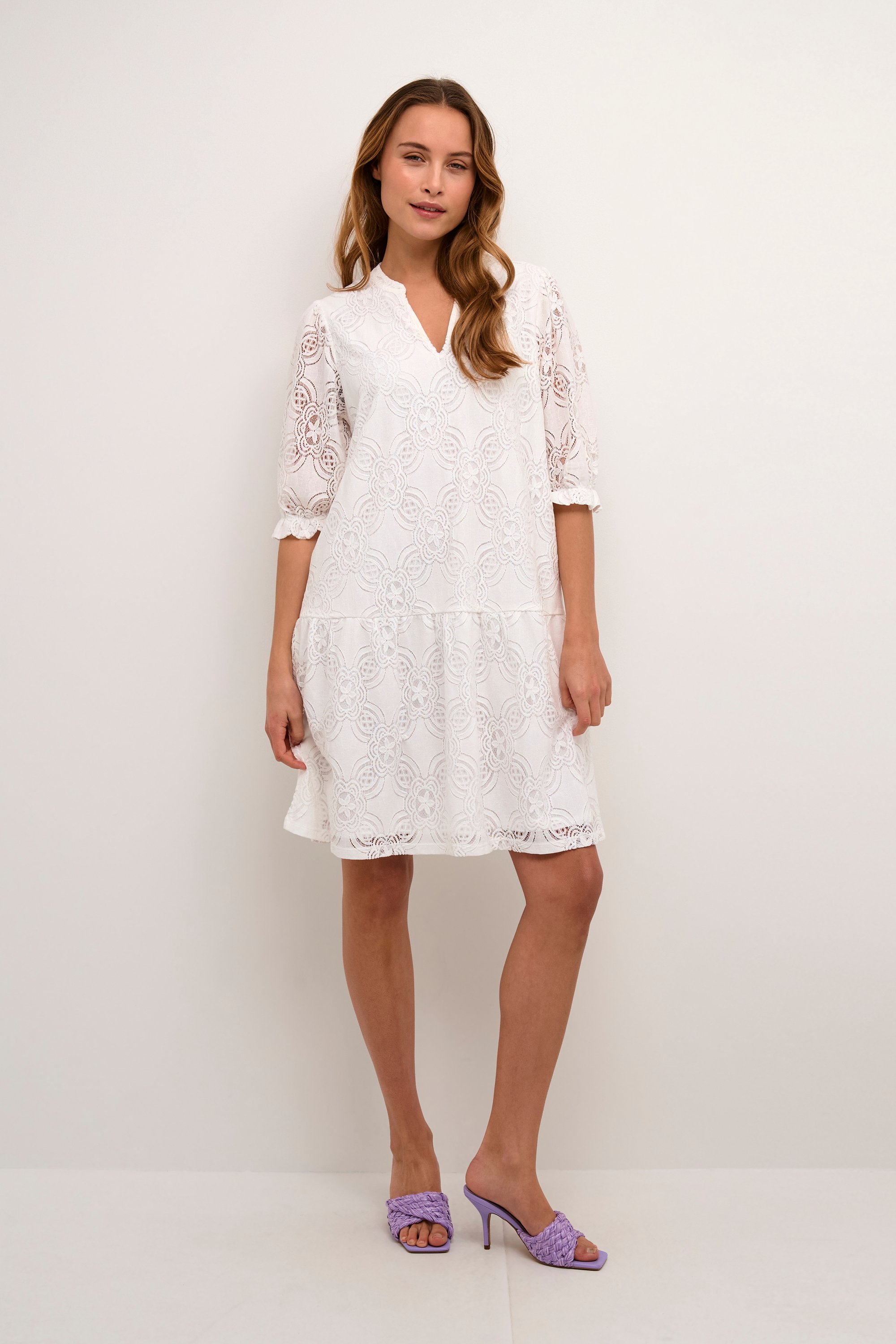 Kleid Relaxed fit white