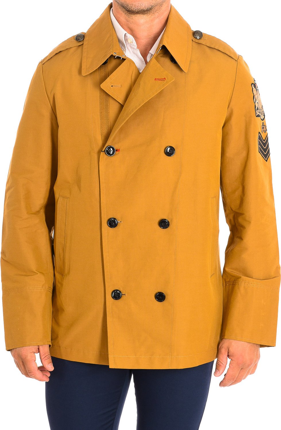 Sakko in normaler Passform mit Reverskragen TMOE30-TW397 Mann