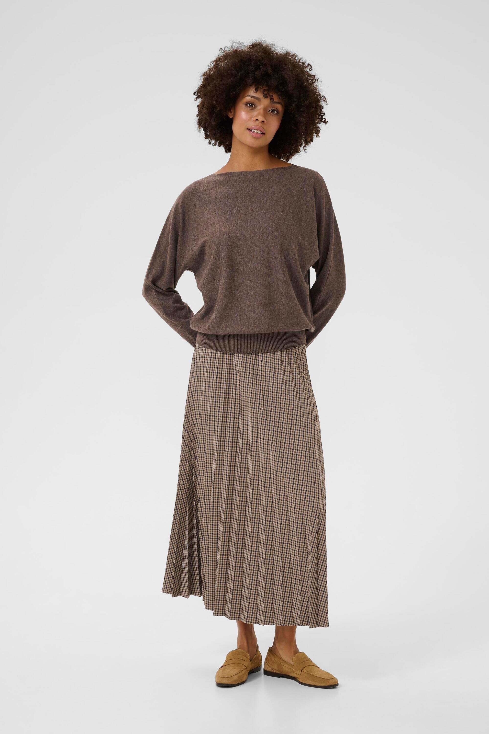 Strickpullover CUannemarie Oversize fit brown