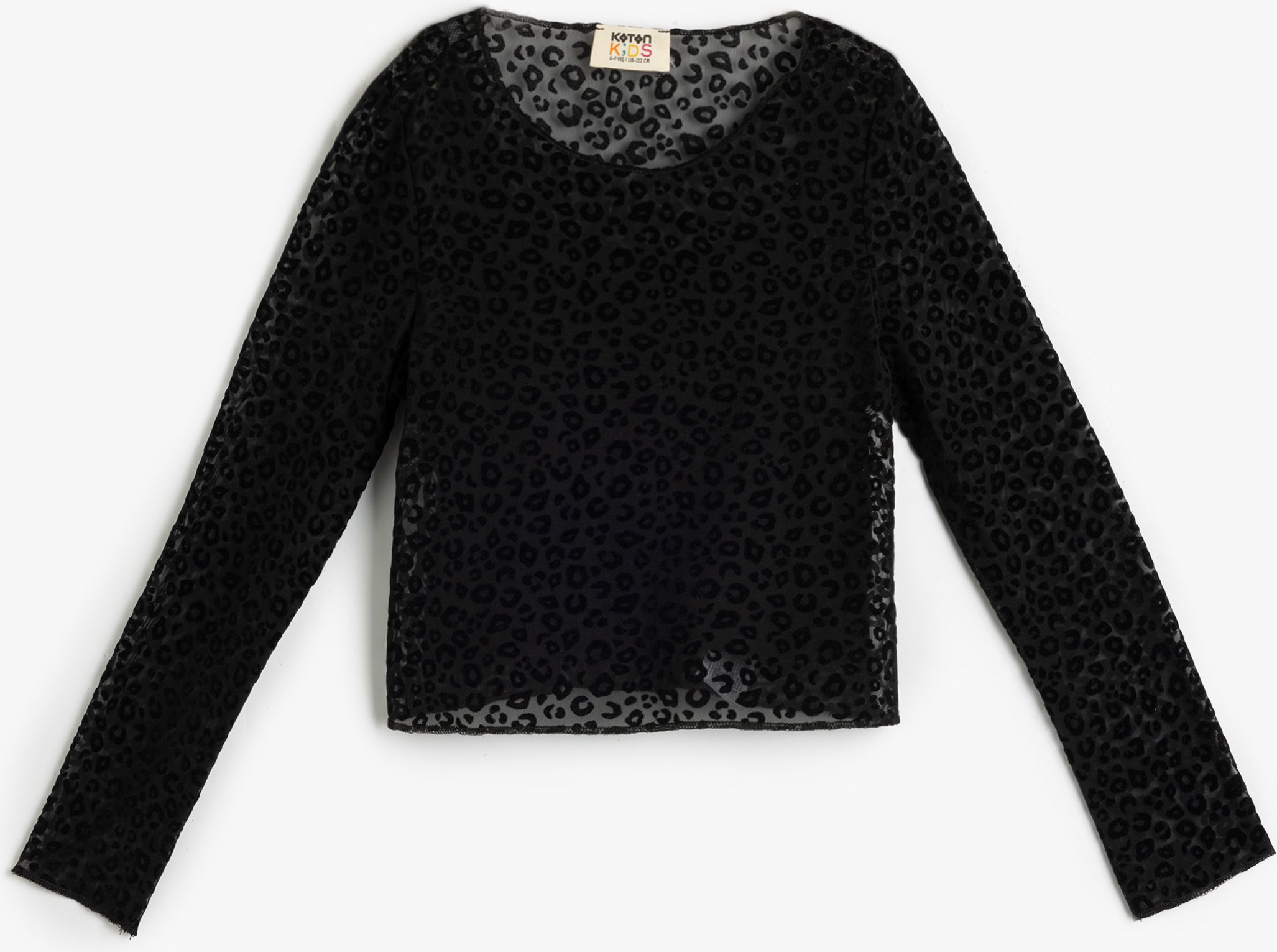 Koton Bluse Langärmelig Rundhalsausschnitt Bluse