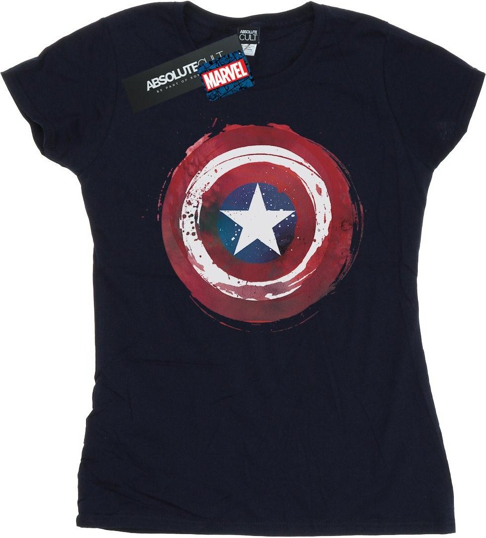 Marvel - T-Shirt für Damen (Marineblau)