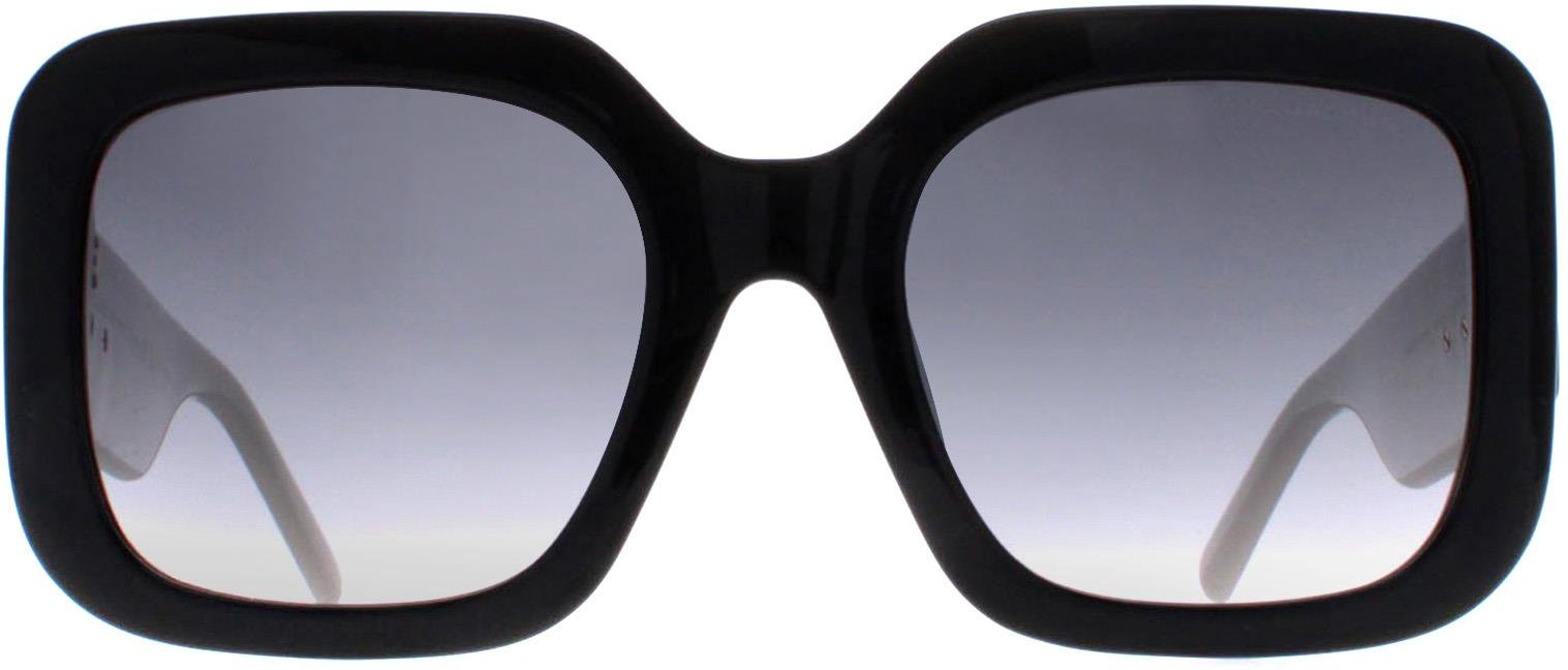 Marc Jacobs Square Damen Schwarz und Weiß Grau Verlauf MARC 647/S