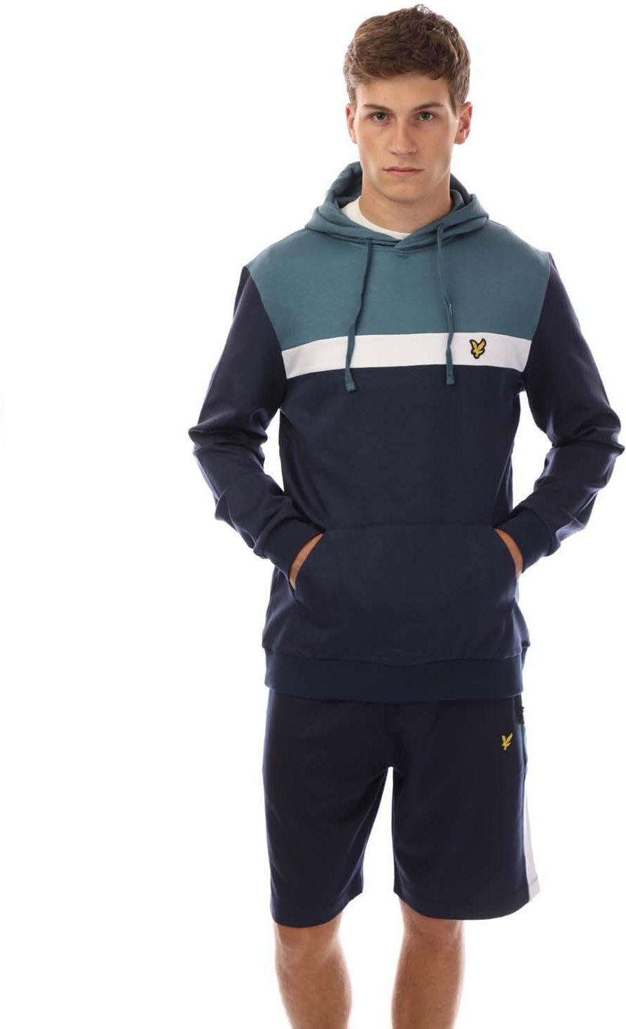 Lyle & Scott - Kapuzenpullover für Herren Fleece (Marine)