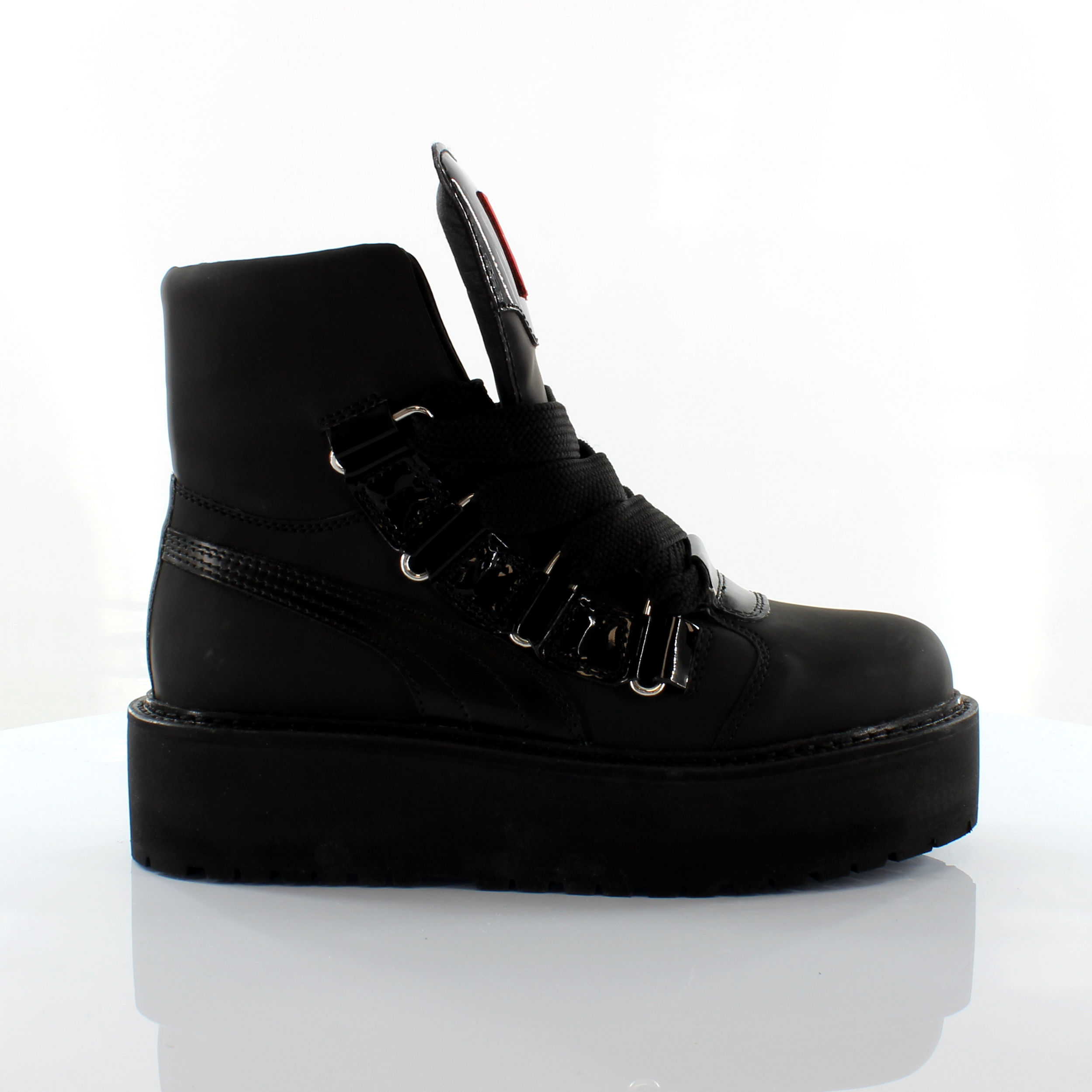 Puma x Rihanna Fenty SB Mens Black Stiefel