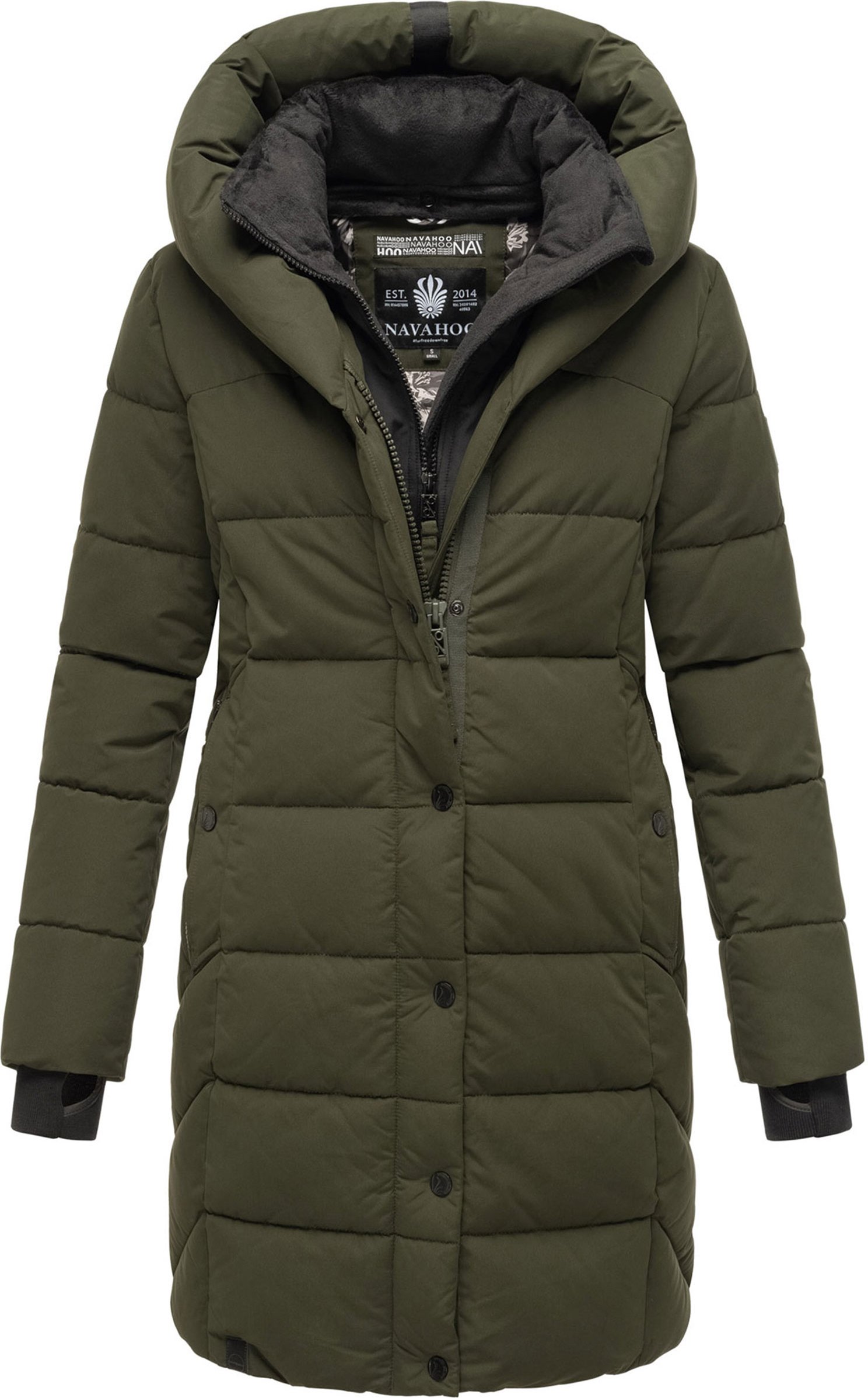 Navahoo Damen Steppjacke Knutschilein – Warm & Stylisch