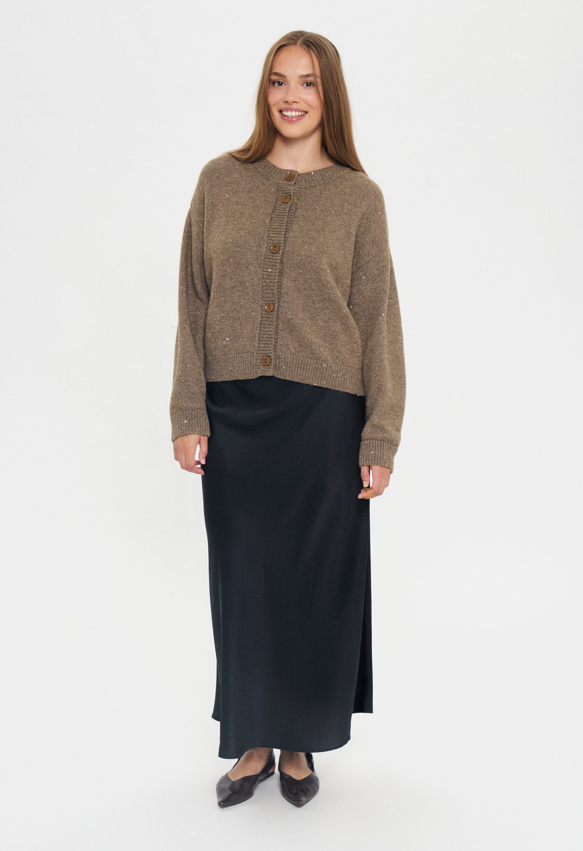 Strickjacke NovaSZ Strickjacke Lockere Passform