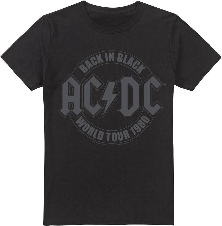 AC/DC - "Tour" T-Shirt für Herren (Schwarz)