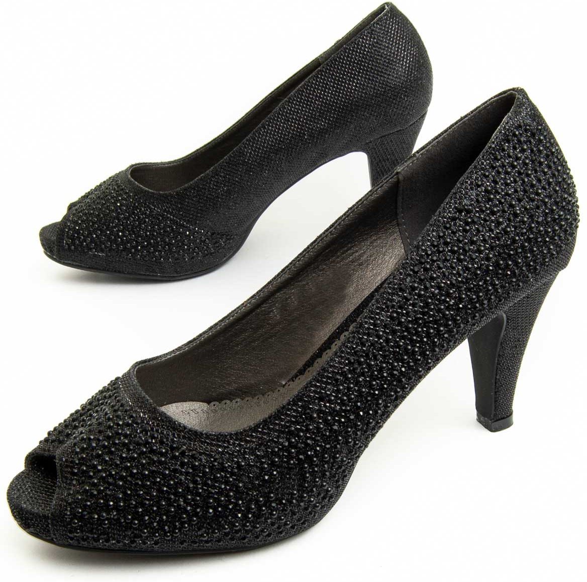 Montevita Absatzschuh Unne74 in Schwarz