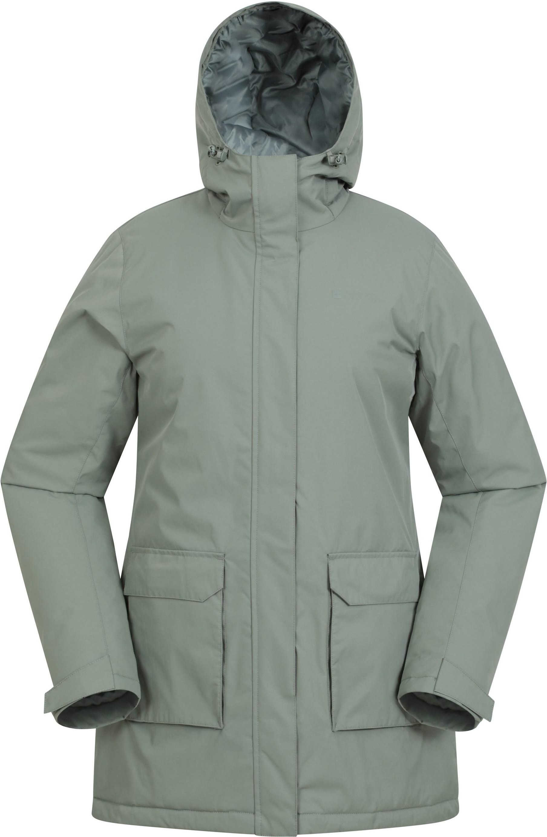 Mountain Warehouse - "Ranger" Parka Wattiert für Damen (Dunkel-Khaki)
