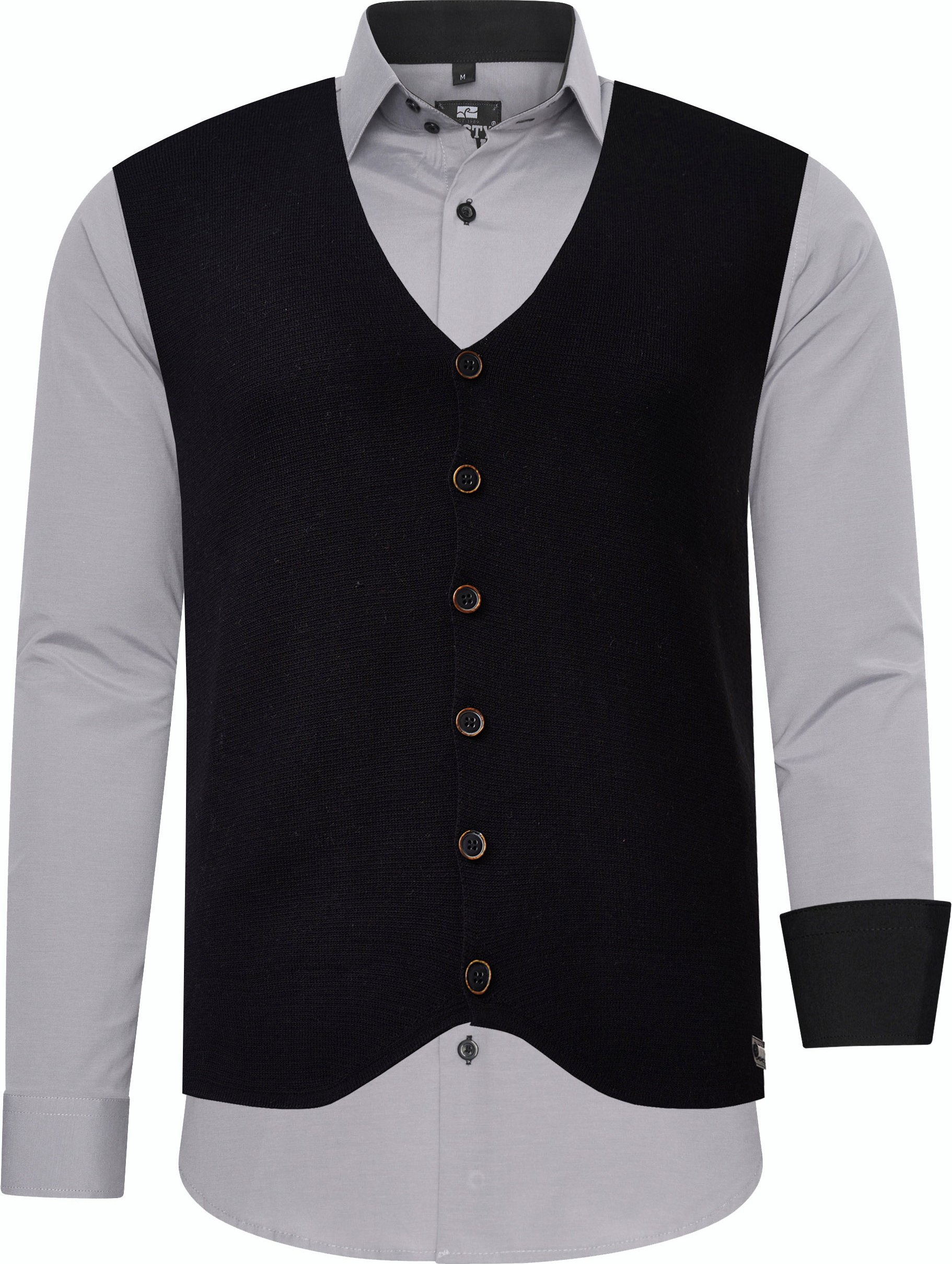 Hemd mit Weste 2er Set