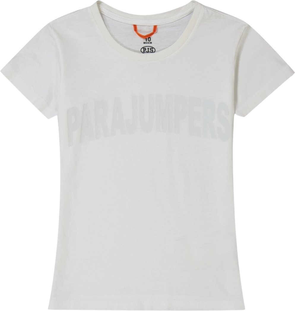 Parajumpers Cristie Brand Logo Off-White T-shirt