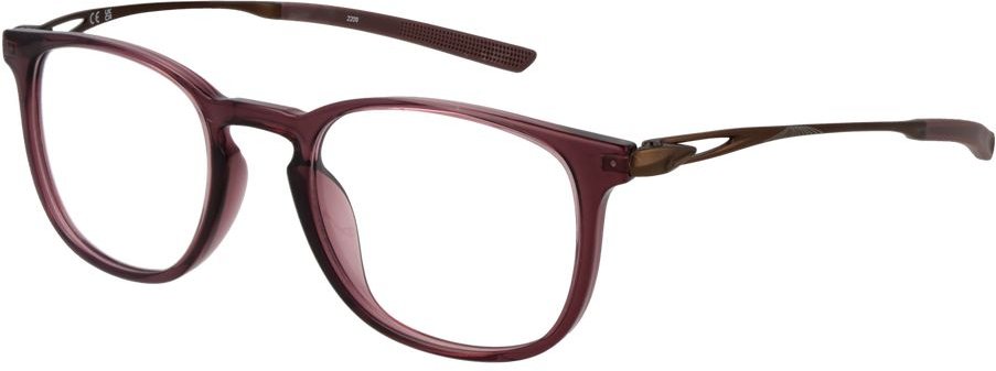 Braune Titanbrille (Fassung)