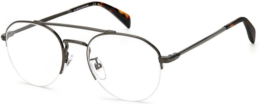 Db7014 Gunmetal Oval-Brille