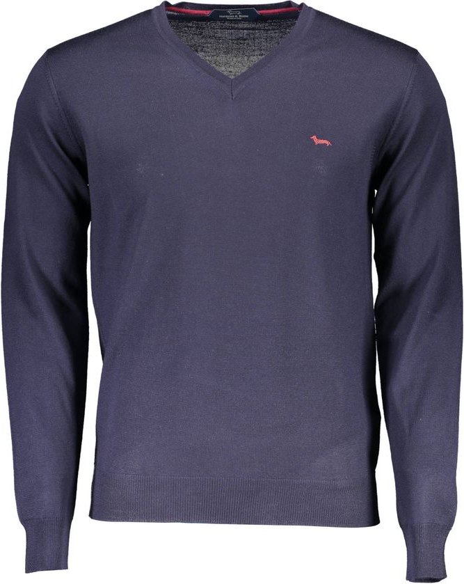 Merino-Wolle V-Ausschnitt Pullover