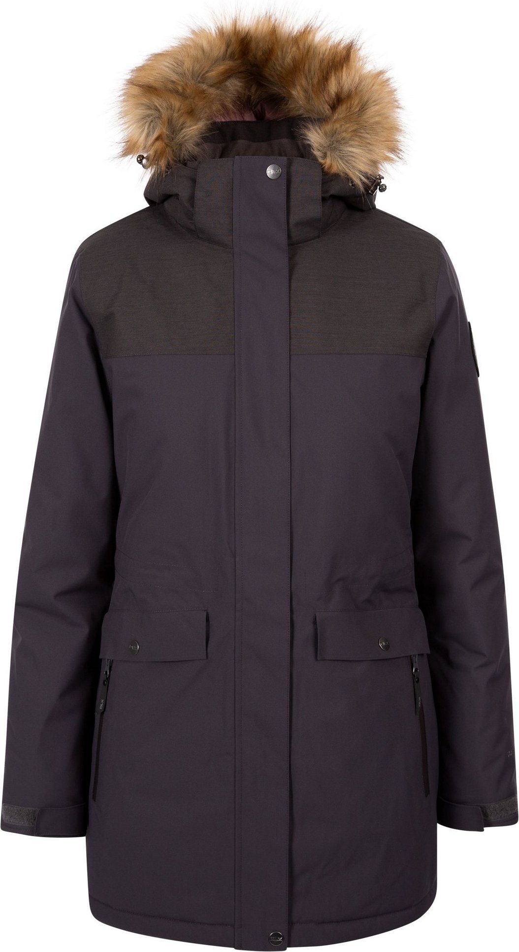 Trespass Womens/Ladies Miranda DLX Waterproof Jacket (Dunkelgrau)