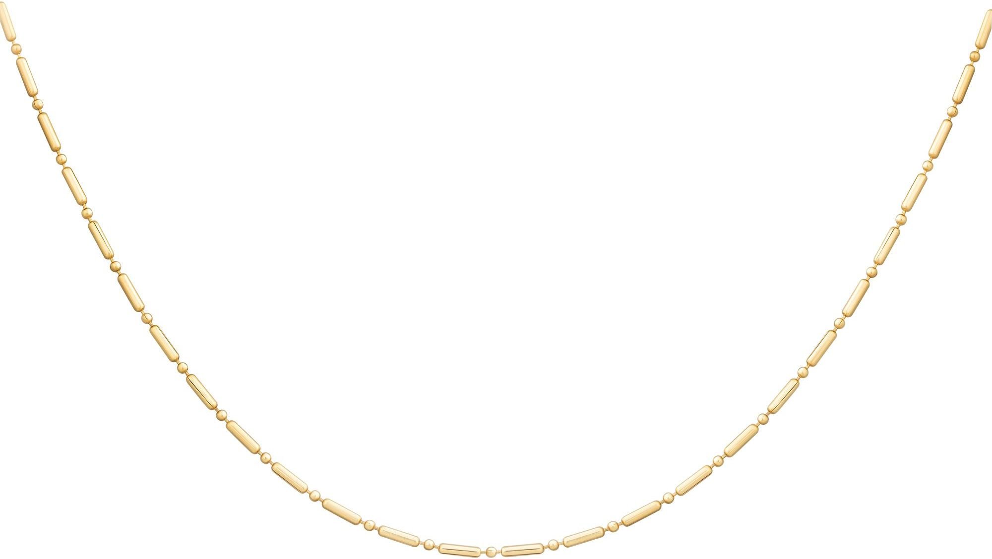 cai Collier 925 Silber vergoldet Kugelkette