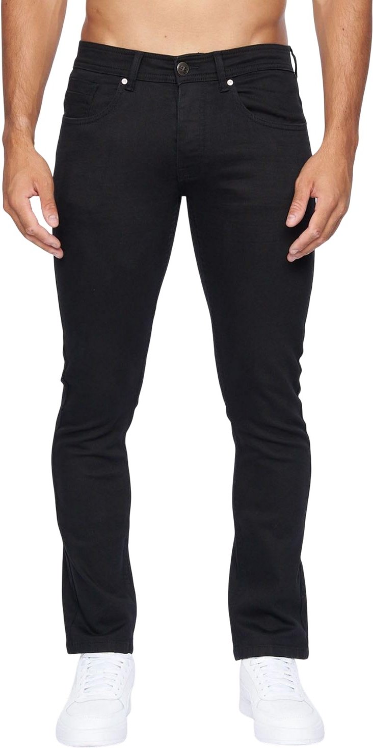Crosshatch - "Buraca" Jeans für Herren (Schwarz)