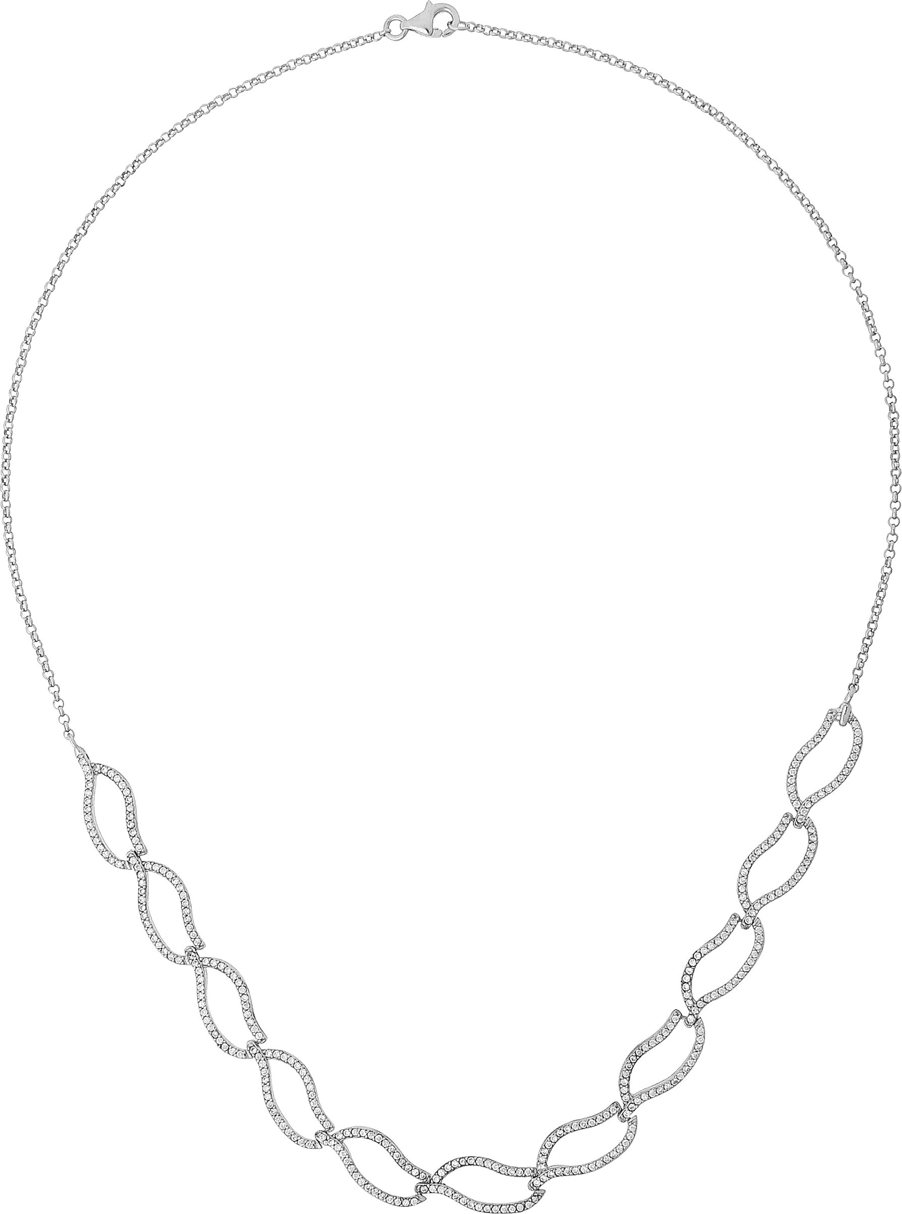 Orphelia Halskette für Damen, Sterling-Silber 925, Silber ZK-2795