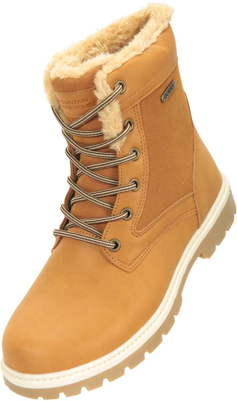 Mountain Warehouse Womens/Ladies Thermal Waterproof Ankle Boots (Braun)