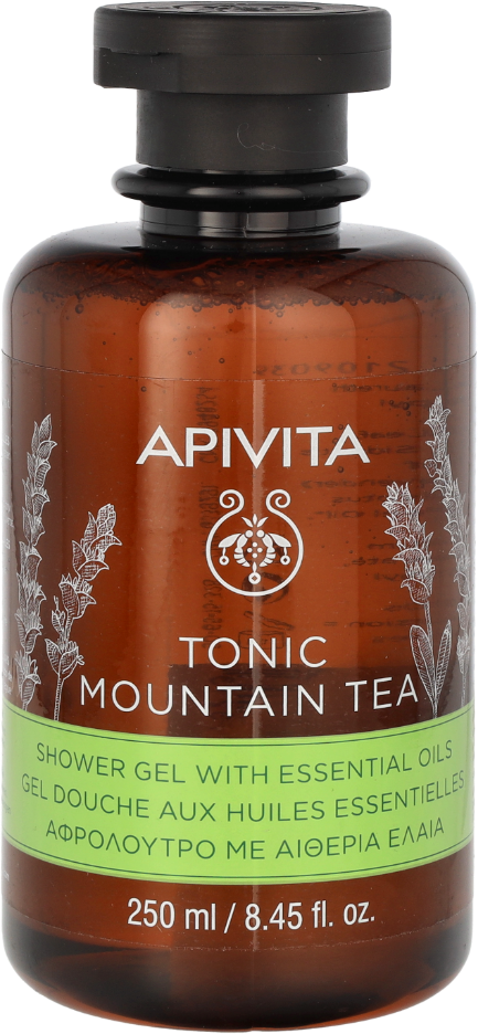 Thumbnail - Apivita Tonic Mountain Tea Shower Gel.