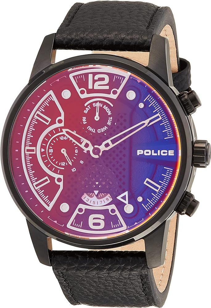 Police Herrenuhr Quartz Silber
