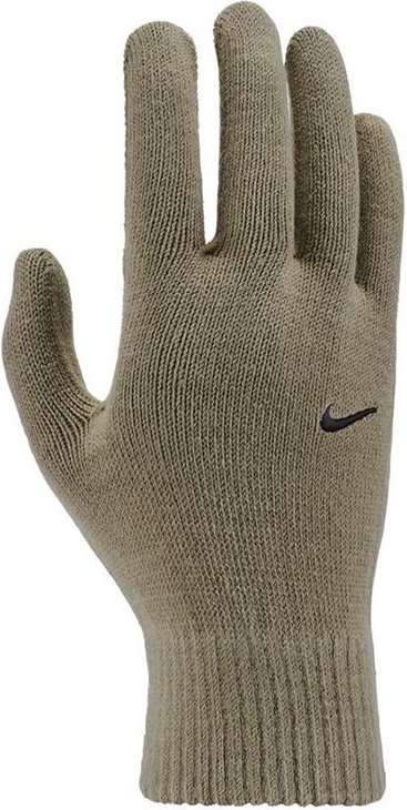 Nike Unisex Erwachsene 2.0 Knitted Swoosh Grip Handschuhe (Khaki Grün/Schwarz)