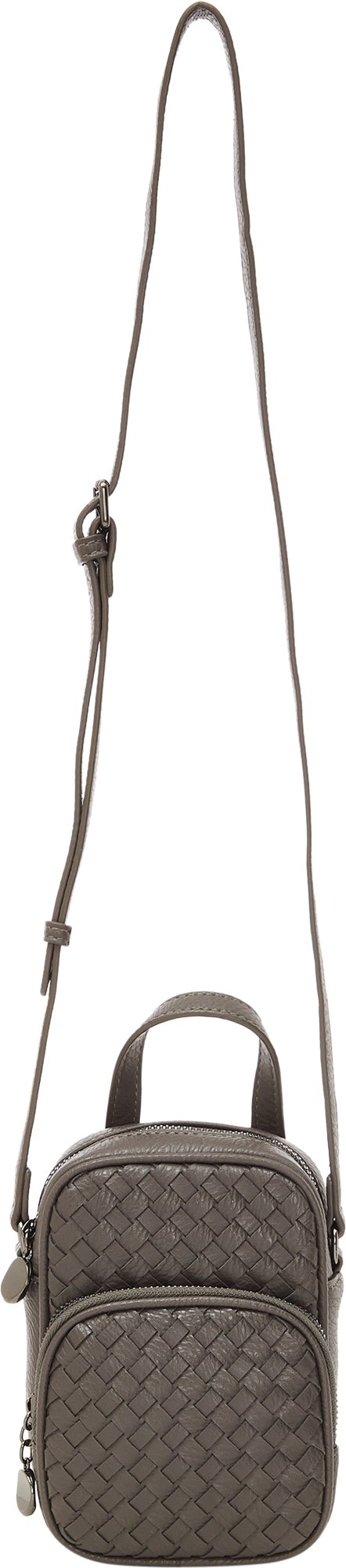 usha Schultertaschen Damen dunkelgrau