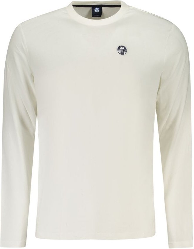 North Sails Bianco Baumwoll Herren T-Shirt