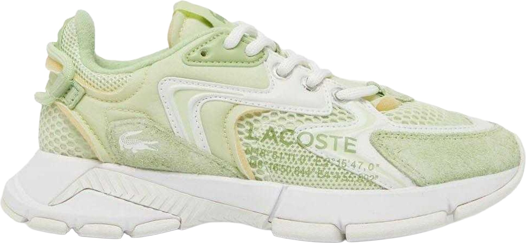 Lacoste - Damen Sneaker "L003 Neo" (Grün/Weiß)