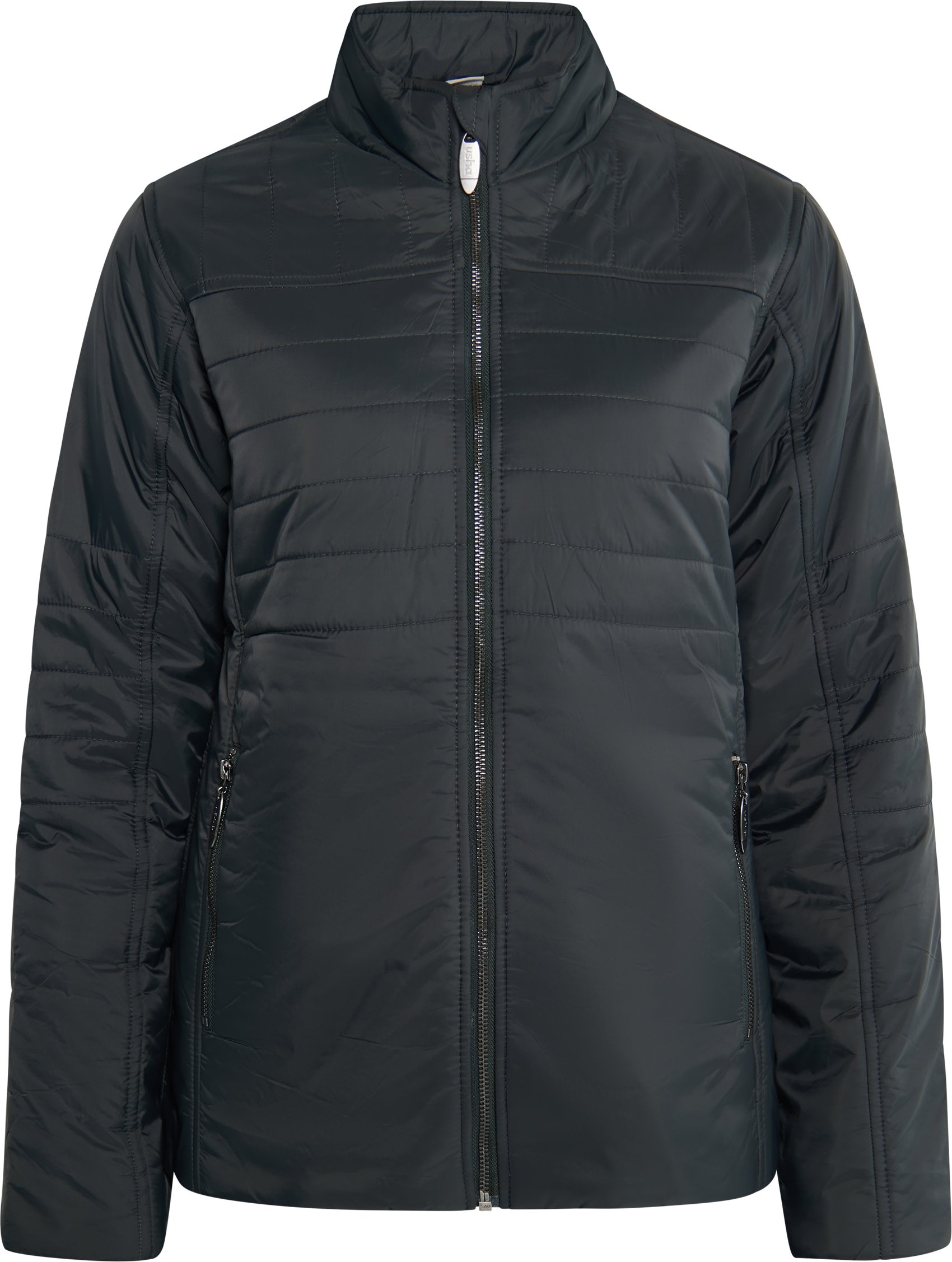 usha leichte Steppjacke Damen Holzkohle