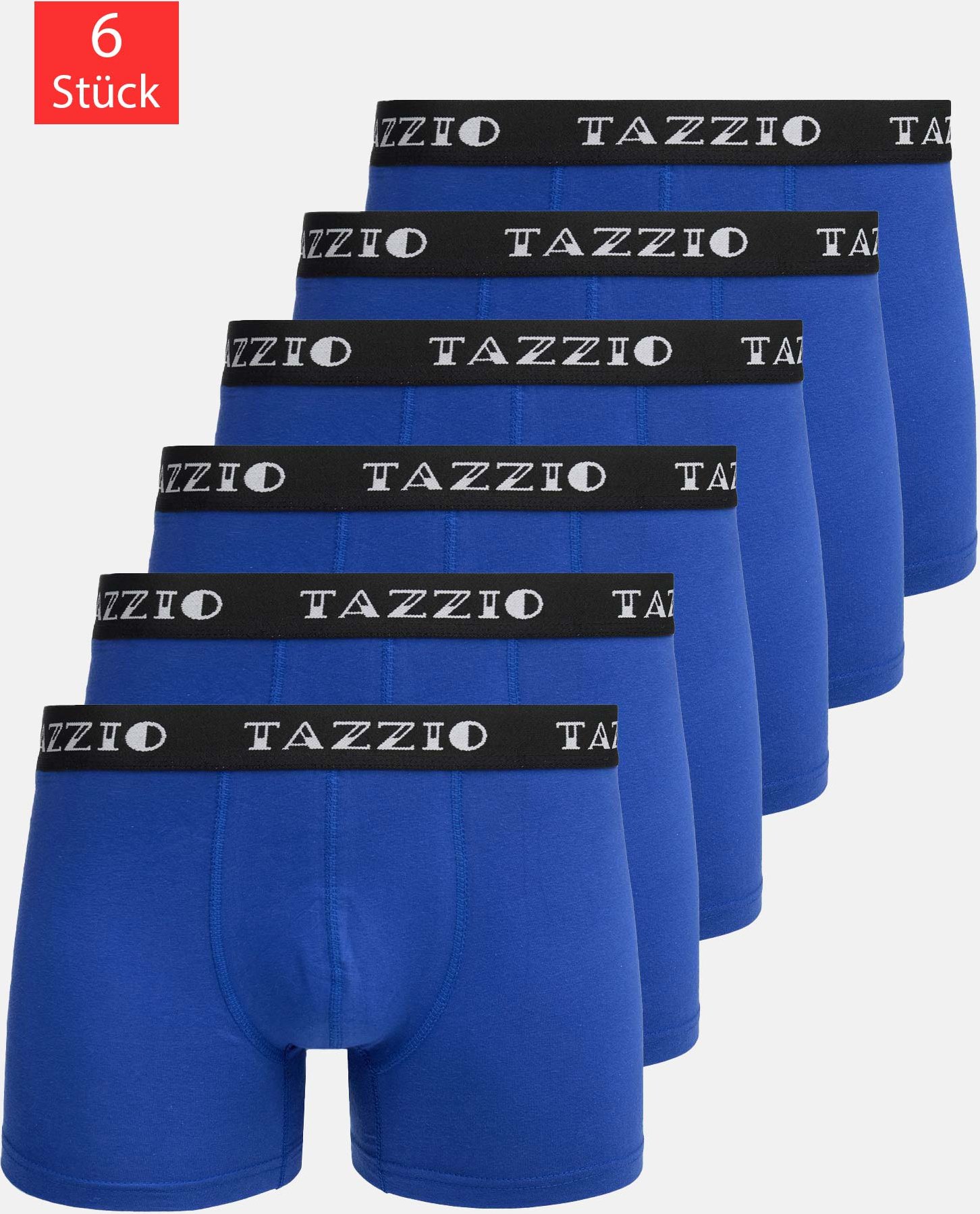 Tazzio Herren Boxershorts 6er Pack
